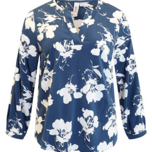Ciso Bluse m. Blomster